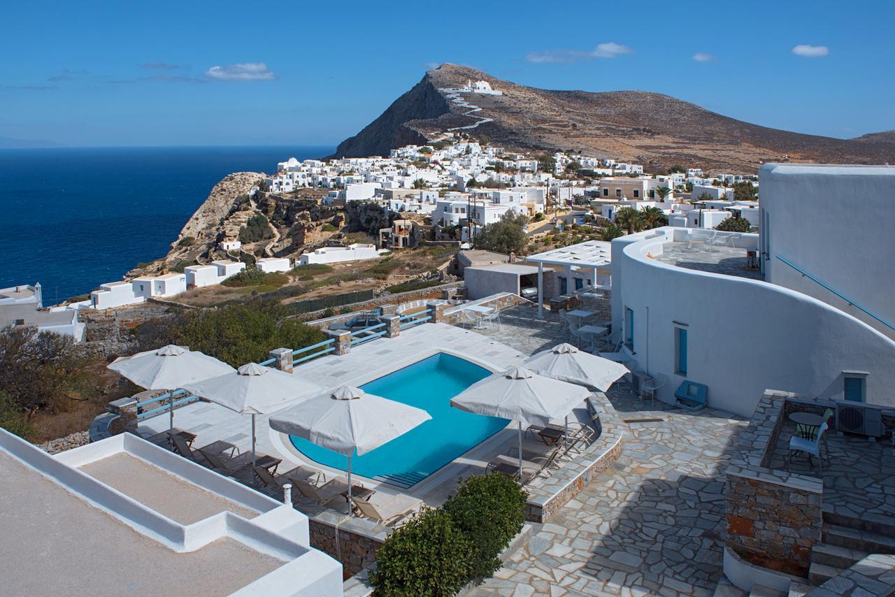 Aeri Aparthotel Folegandros Town Ngoại thất bức ảnh